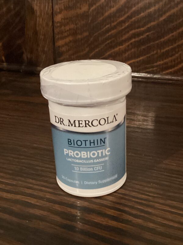 Bottle of Lactobacillus gasseri BNR17™ probiotic tablets, a clinically studied strain used for gut health, digestion, metabolism, and as a key ingredient in the Super Gut SIBO Yogurt recipe